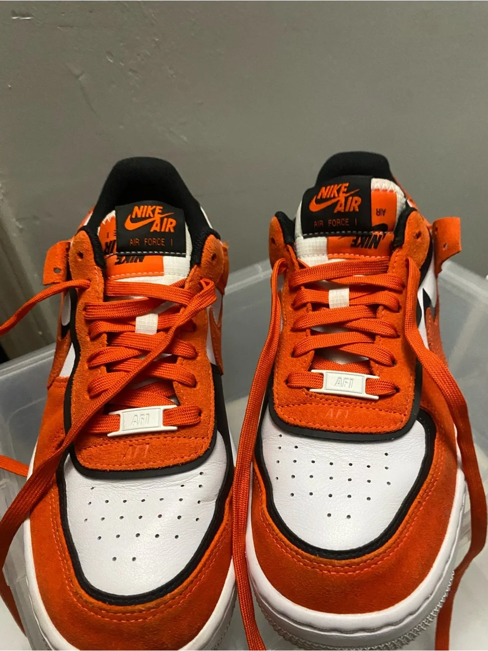 Nike vibrant orange